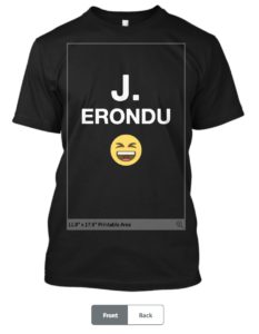 Jared Erondu Shirt