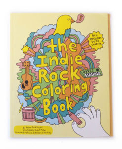 Indie Rock Coloring Book by Andy J Miller