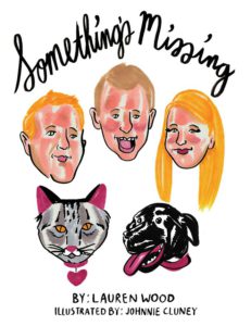 Somethings Missing, a kids book illustrated by Johnnie Cluney